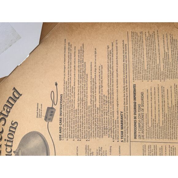 EZ Rotating Christmas Tree Stand Rotates 360° For Artificial Trees Upto 8.5 Feet - Picture 8 of 15